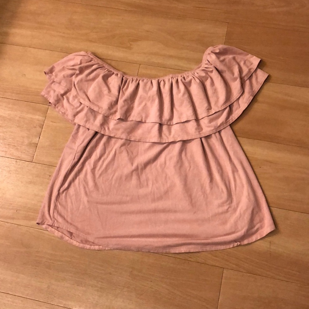 Off the shoulder socialite top size L